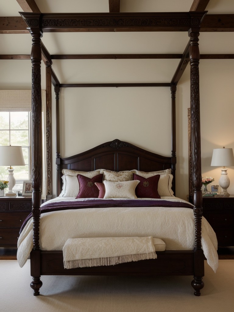 Charm & Style: Transform Your Bedroom with a Stunning Canopy Bed