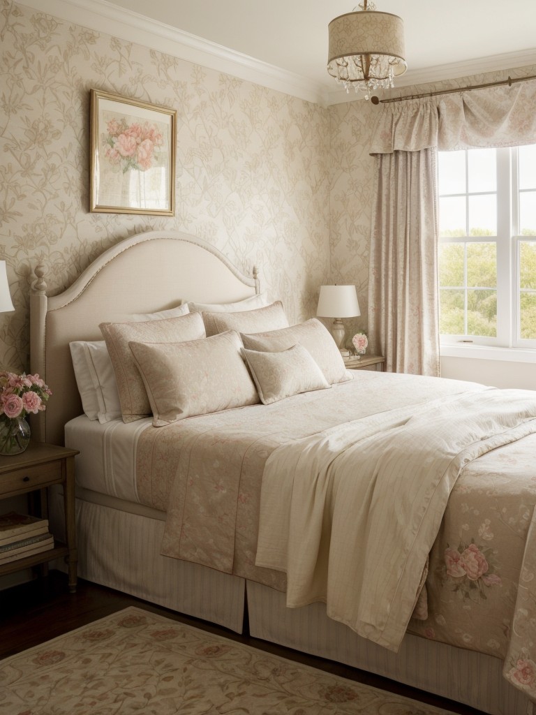 Traditional Bedroom Decor: Add Charm with Patterned Textiles