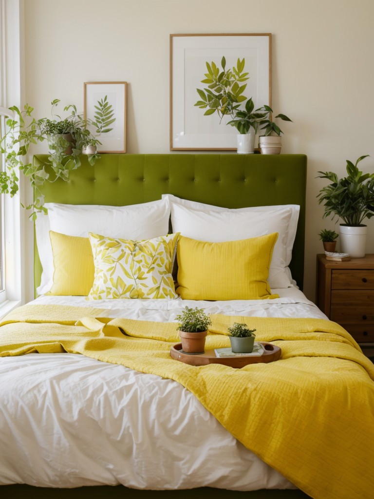 Cheer up your apartment with sunny yellow bedroom ideas!