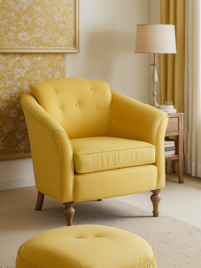 Sunshine vibes: Stunning yellow accents for your apartment