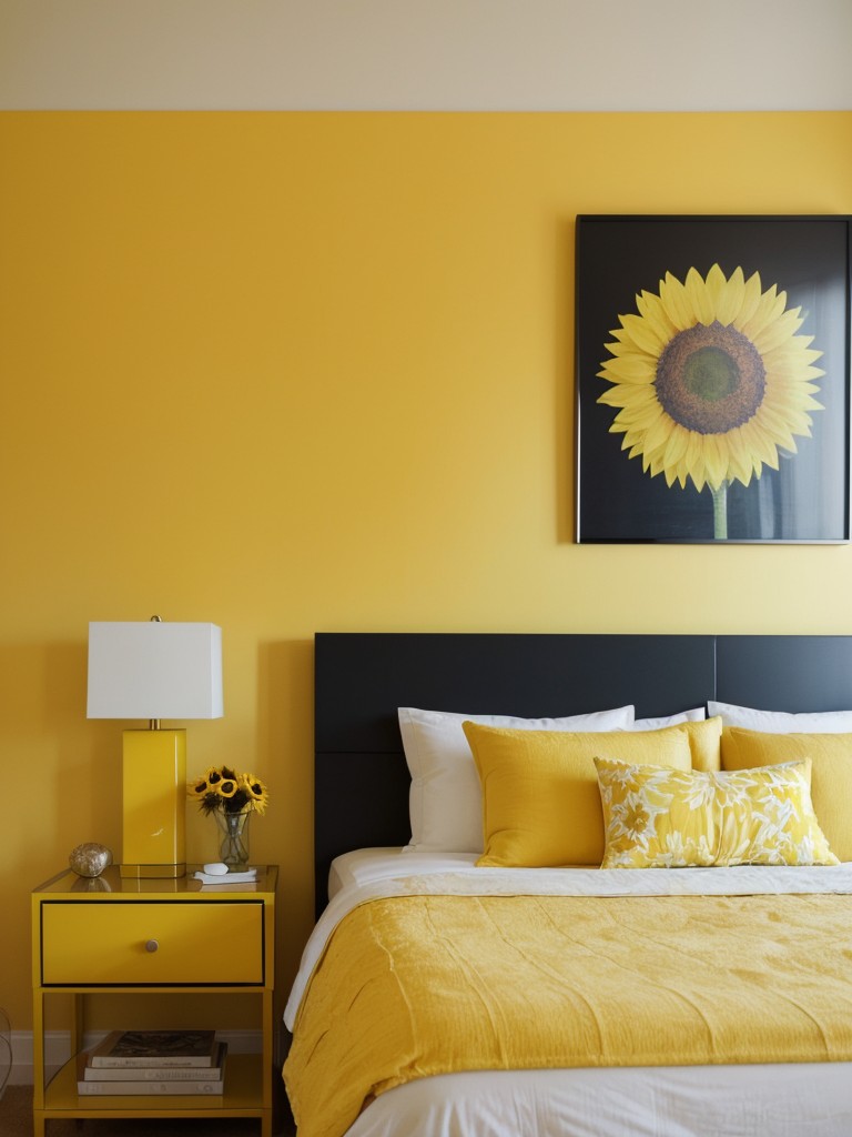 Bold & Vibrant: Create a Modern Apartment with Yellow Decor