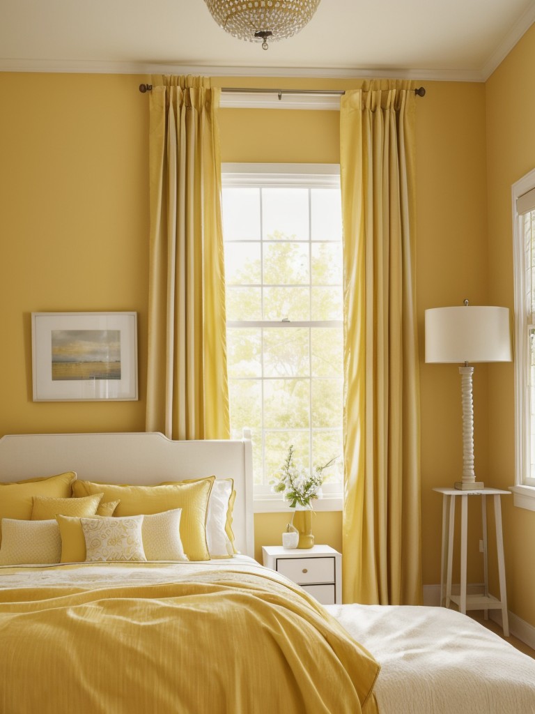 Cozy and chic: Yellow bedroom decor makeover ideas!