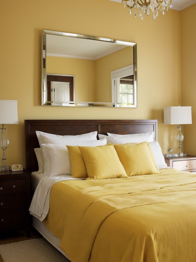 Sunshine vibes: Yellow bedroom decor ideas for a cozy apartment