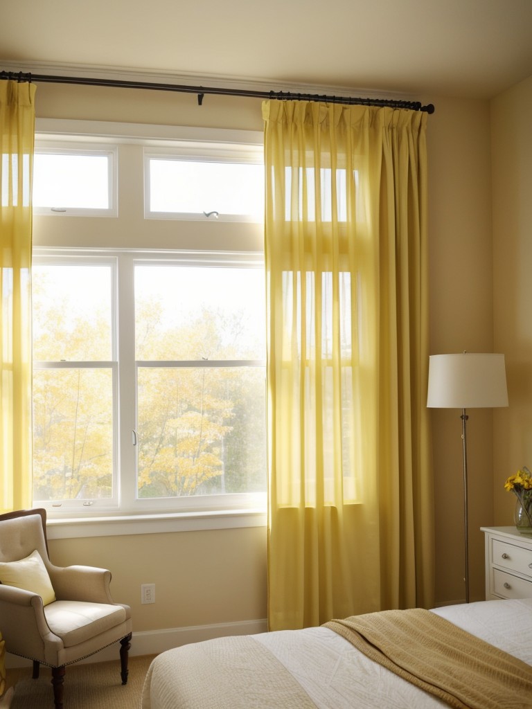 Cozy up your apartment with a hint of sunshine: Top yellow bedroom decor ideas!