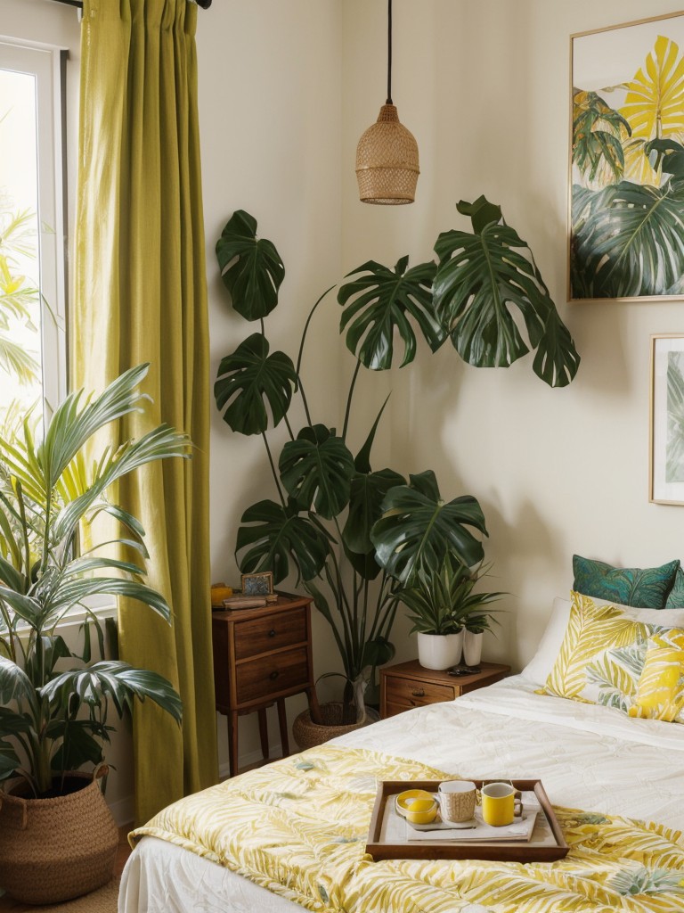 Boho-chic bedroom: Transform your space with tropical paradise vibes!