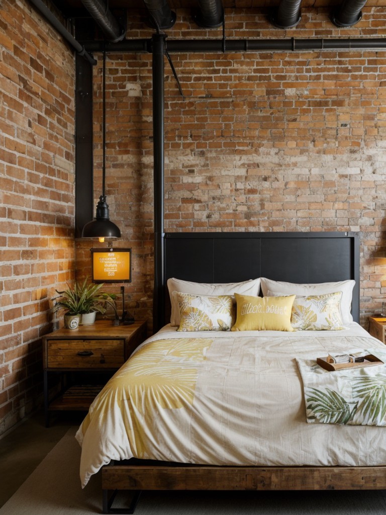 Urban oasis: Industrial-inspired bedroom retreat ?