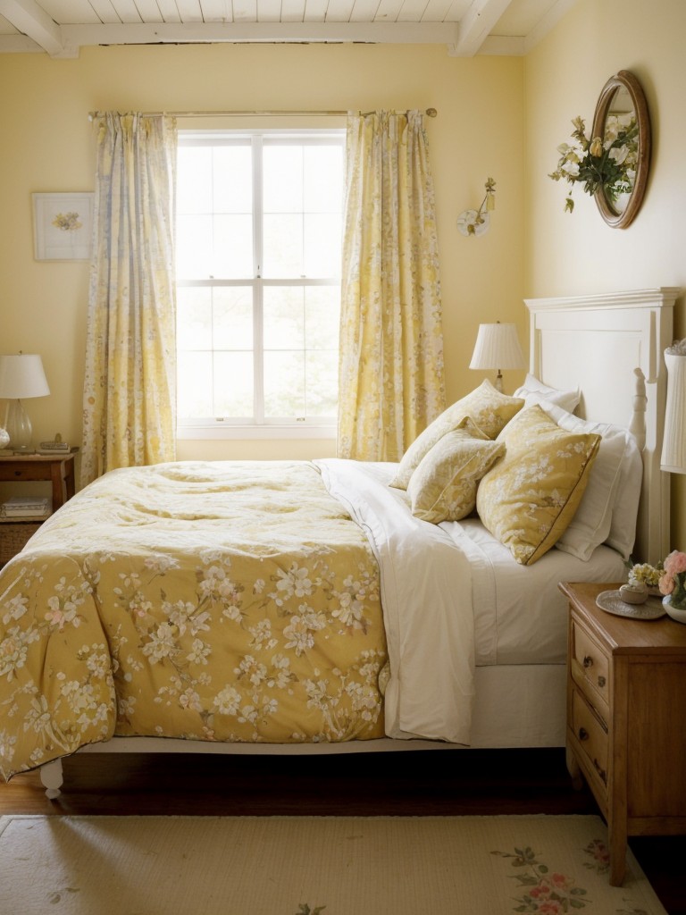 Cosy Cottage Vibes: Yellow Bedroom Decor Tips to Warm Up Your Apartment