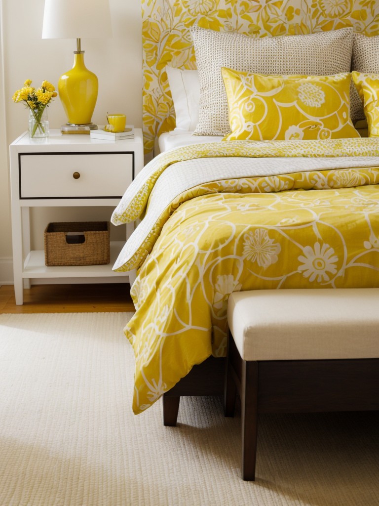 Vibrant Bedroom Decor Ideas: Infuse Energy with Yellow!