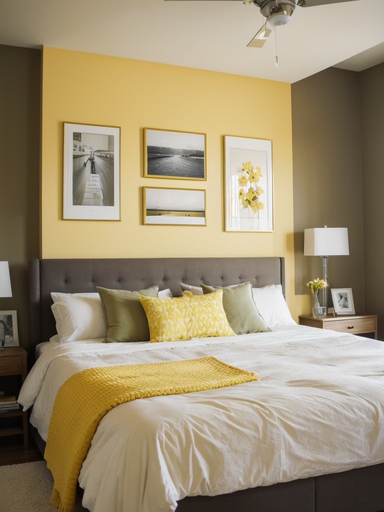 Stunning Bedroom Inspiration: Create an Artistic Gallery Wall for Your Apartment