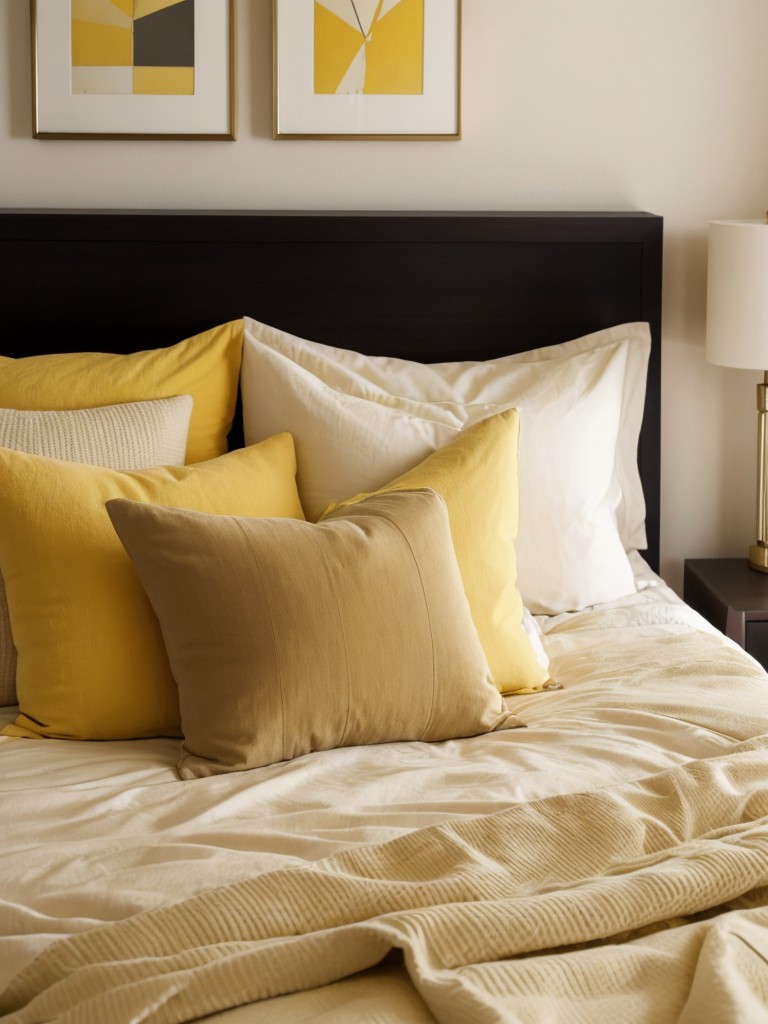 Sunshine vibes: Transform your bedroom with vibrant yellow decor!