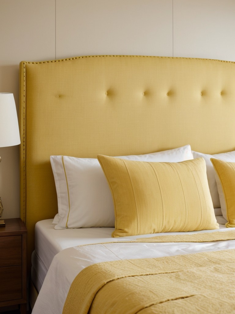 Luxe vibes: Elevate your bedroom with a plush upholstered headboard!