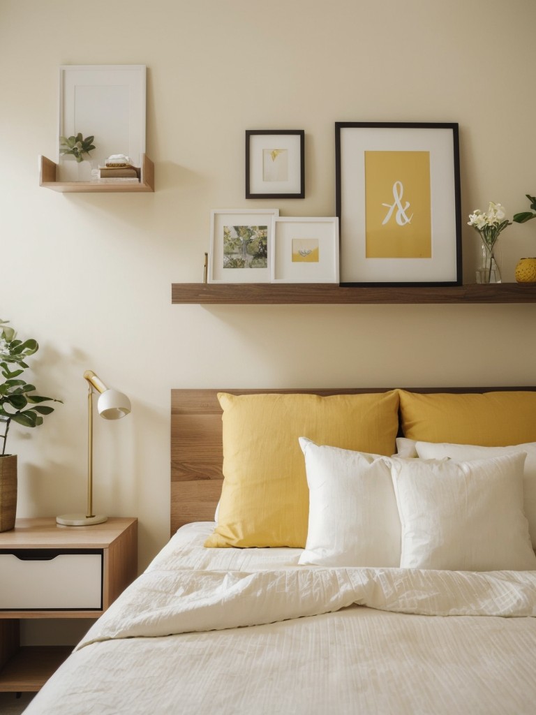 Space-saving tips for a serene bedroom