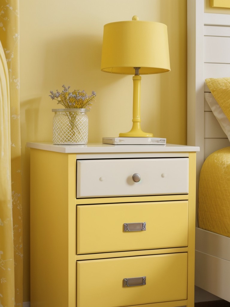 Sunny Apartment Vibes: Yellow-Themed Bedroom Decor Ideas