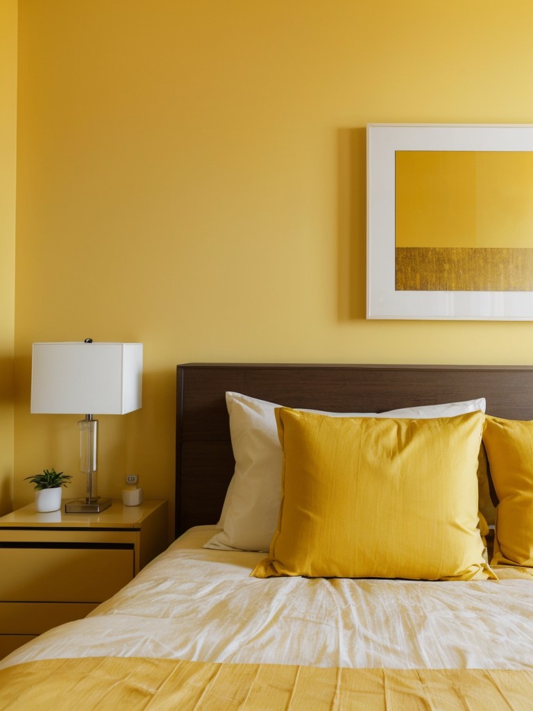 Mustard, Citrine & Co: Elevate Your Apartment with Yellow Bedroom Decor!