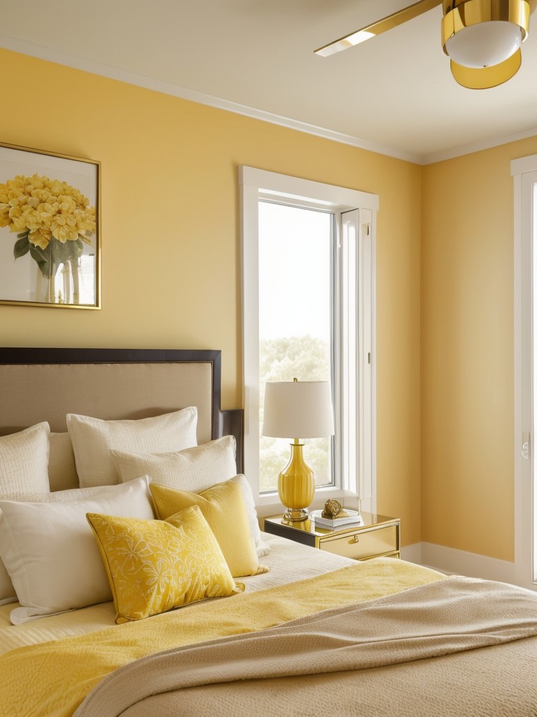 Sunshine vibes: Styling a chic yellow-themed apartment