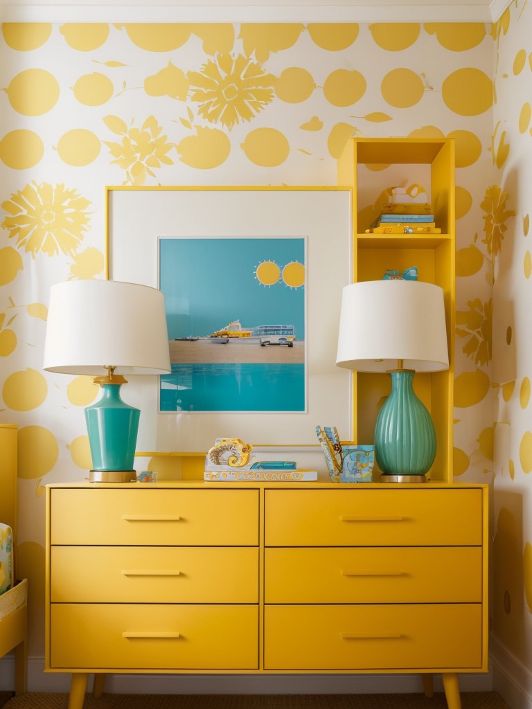 Whimsical Yellow Bedroom: Playful decor ideas for a sunny state of mind!