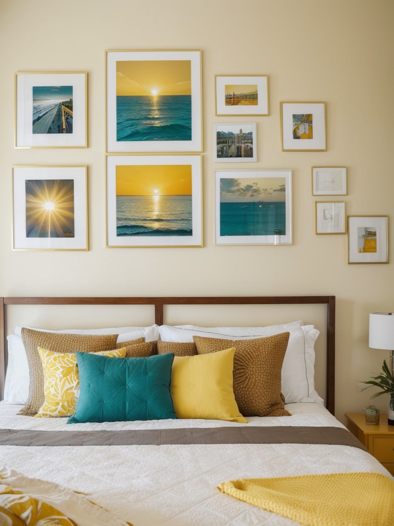 Sunshine Vibes: Brighten Your Bedroom with a Yellow Decor Inspiration Board!