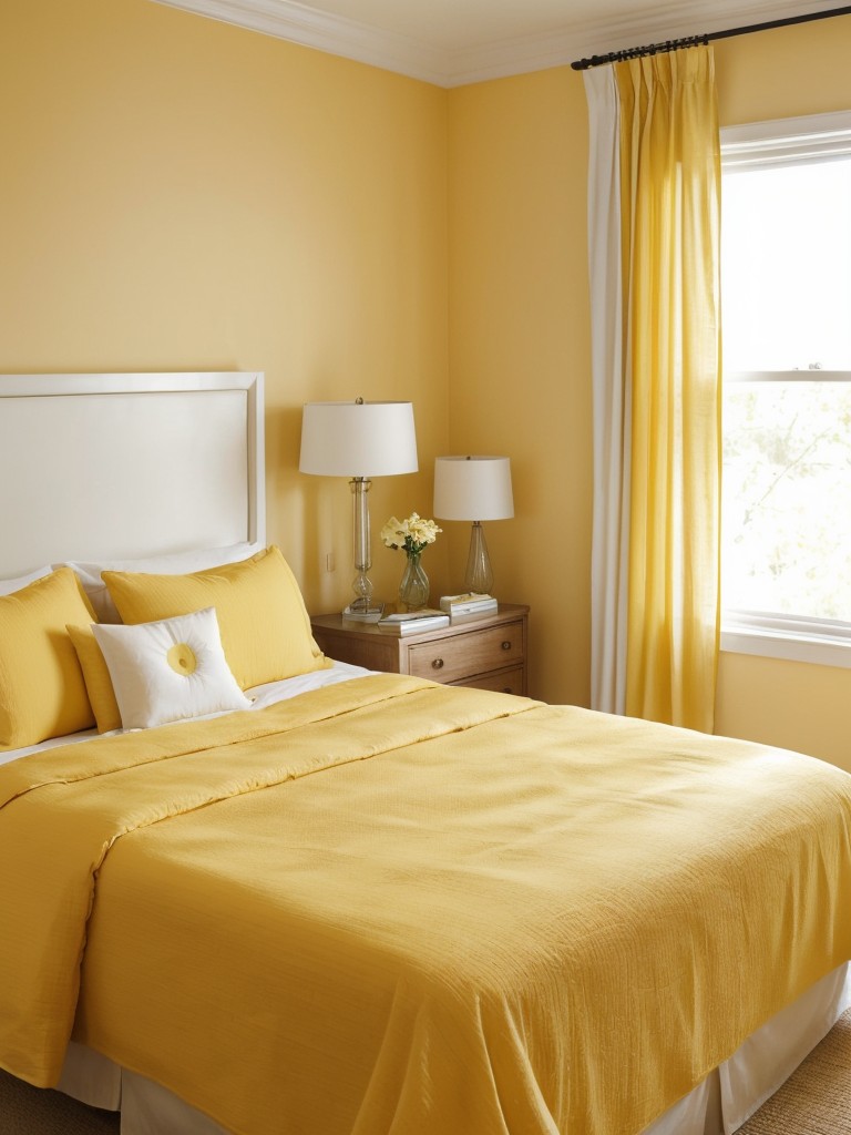 Serenely Stylish: Yellow Apartment Bedroom Tips