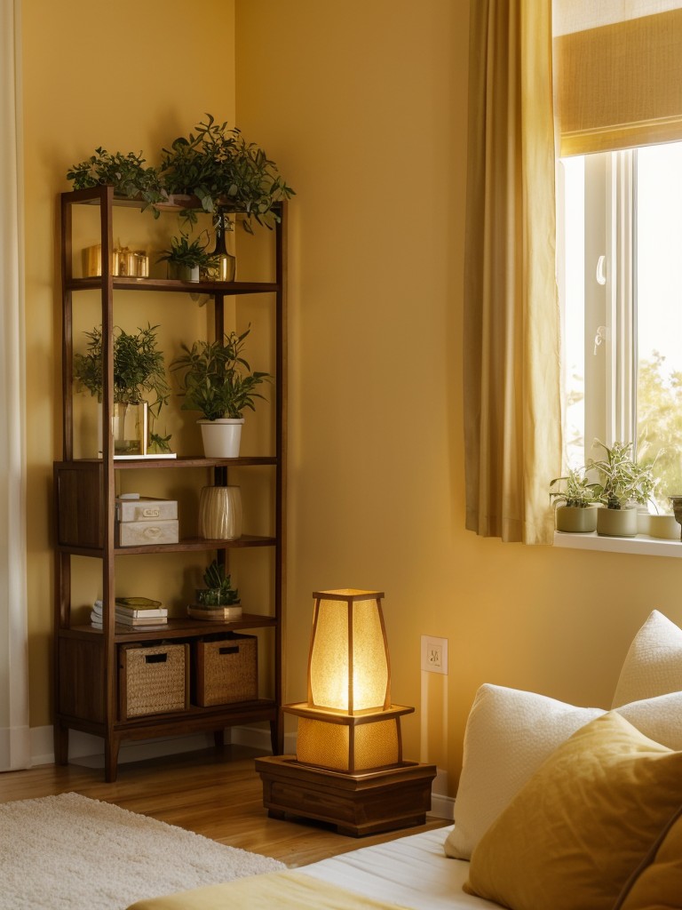 Sunny vibes: Elevate your apartment with chic yellow bedroom decor for a serene and stylish space.