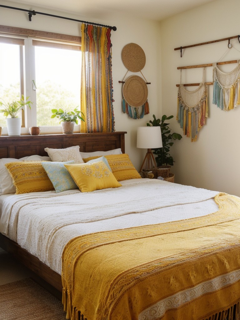 Sunlit Serenity: Discover yellow bedroom decor ideas for a refreshing apartment vibe!