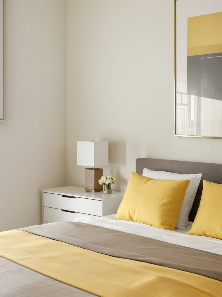 Sunny vibes: Elevate your apartment with minimalistic style for a cozy haven.