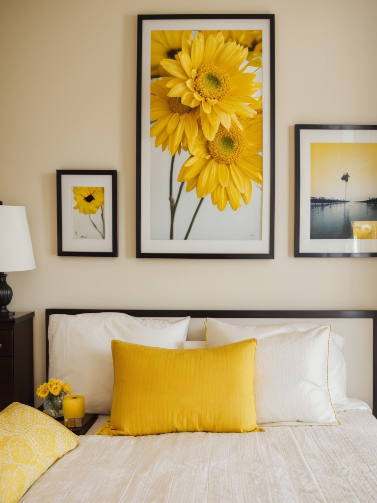 Creative Yellow Accents: Stylish Bedroom Decor Ideas