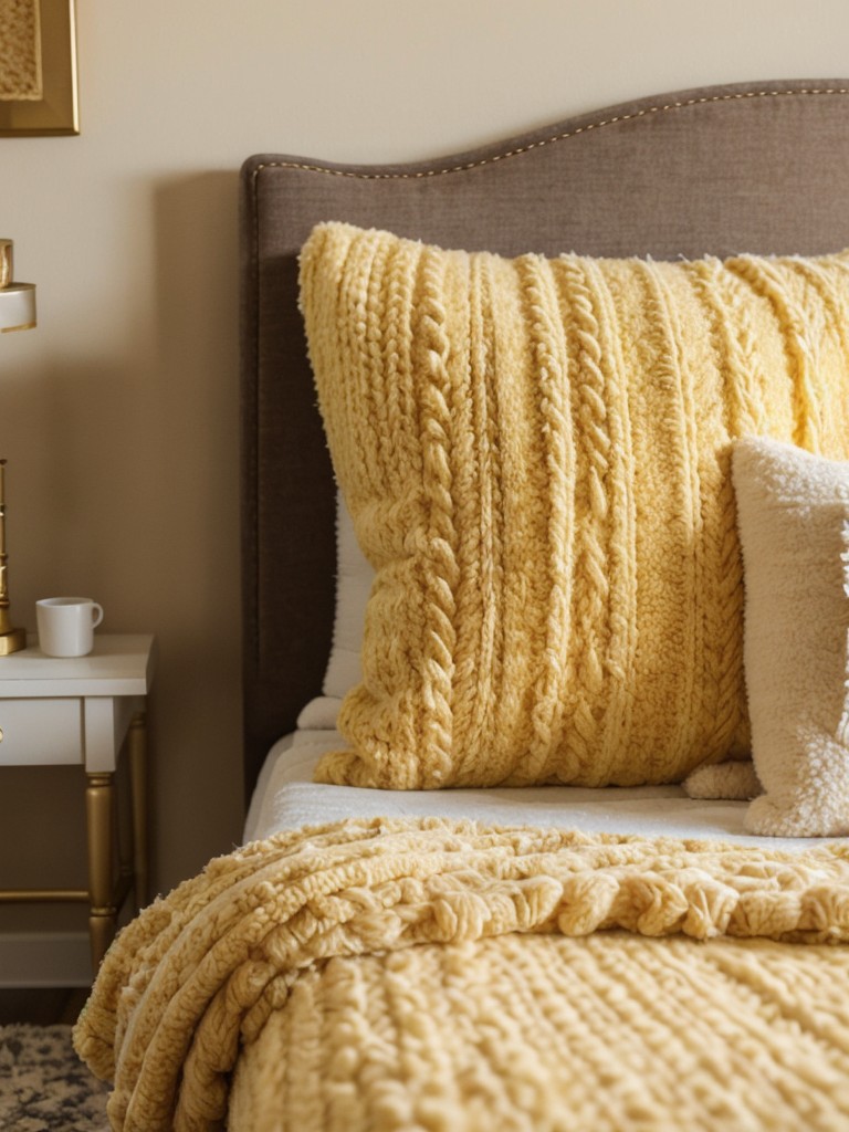 Cozy & Inviting Yellow Bedroom Decor: Embrace the Golden Hour