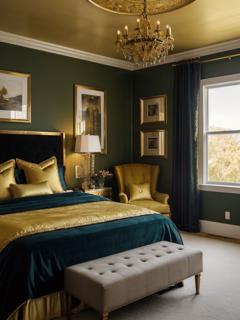 Go bold: Dark and rich colors for a dramatic apartment makeover!