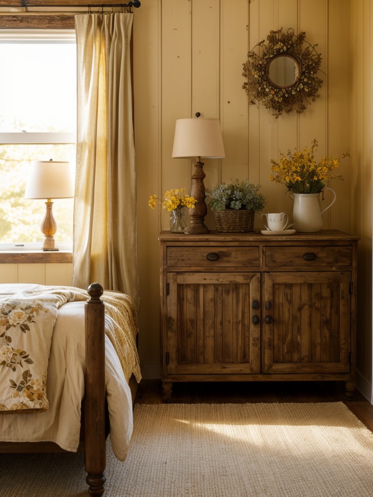 Rustic farmhouse charm for your cozy apartment!