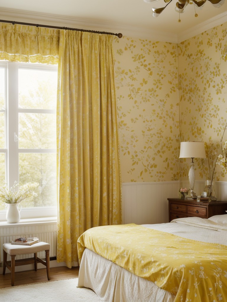 Cheer up your apartment with sunny yellow decor