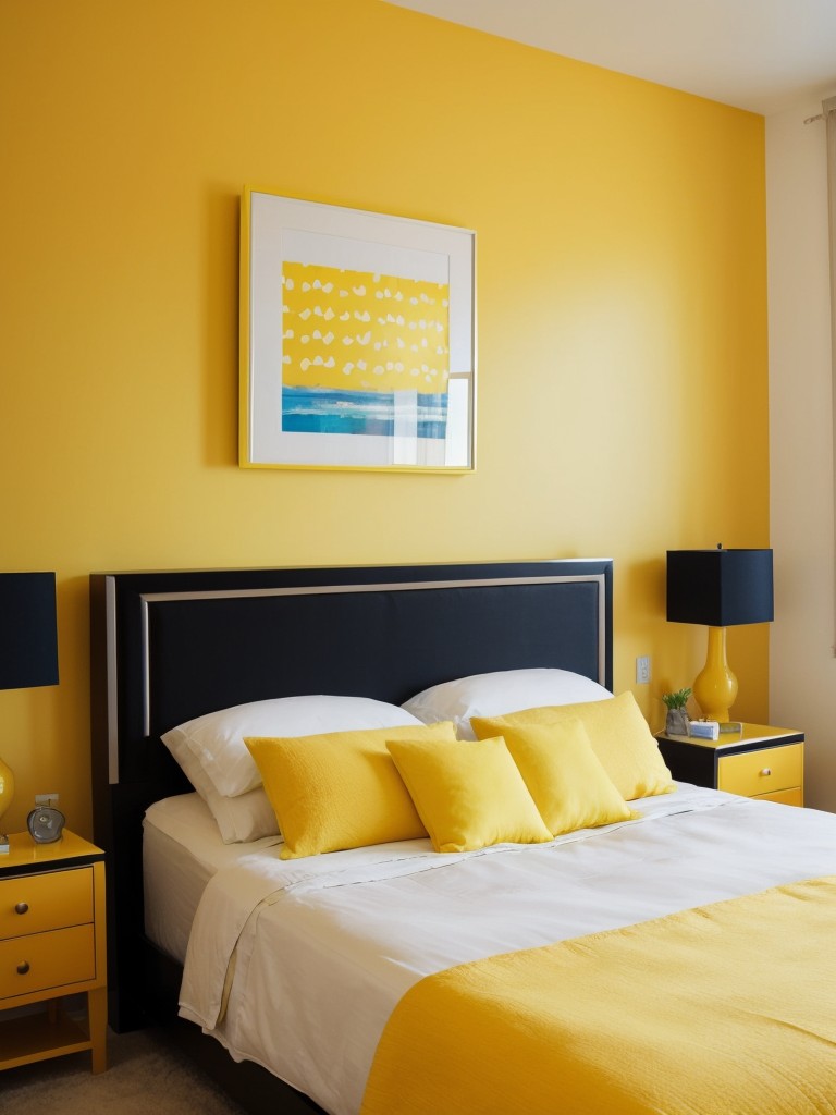 Vibrant apartment vibes: Transform your space with yellow-themed decor