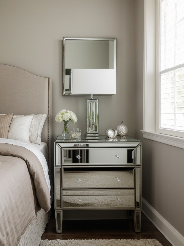 Maximize Space and Glamour with Mirrored Furniture