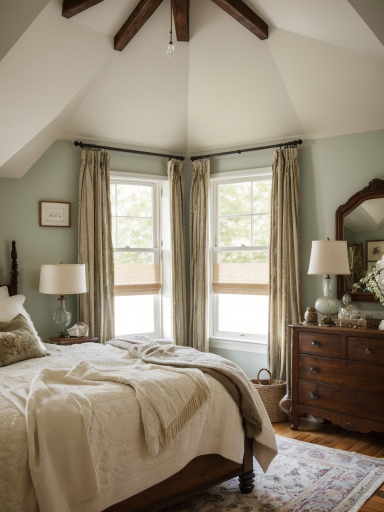 Timeless Bedroom Decor with Vintage Touches for a Personalized Retreat