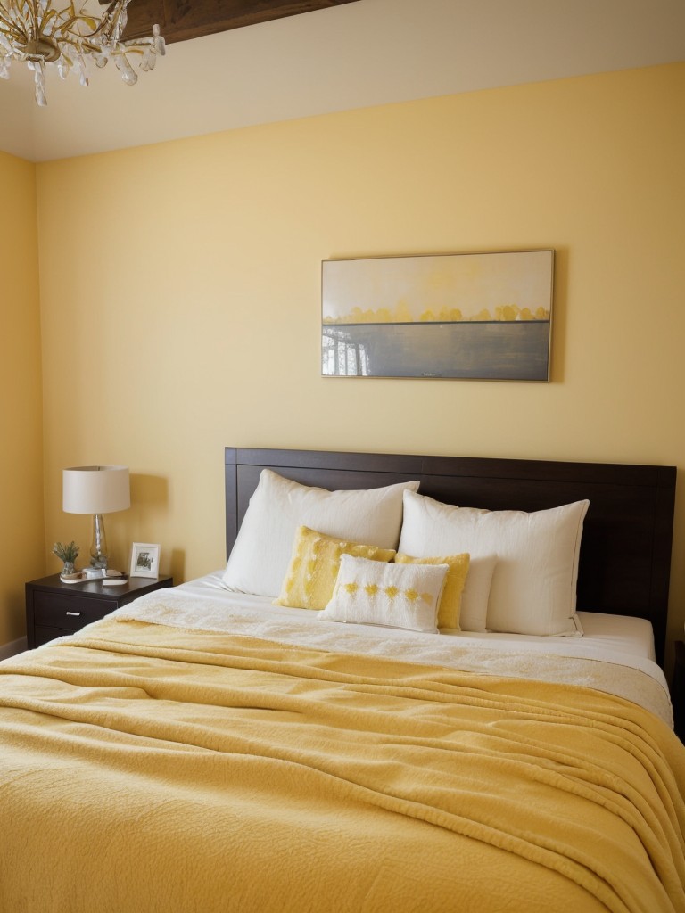 Sunshine vibes: Transform your apartment with chic yellow decor!