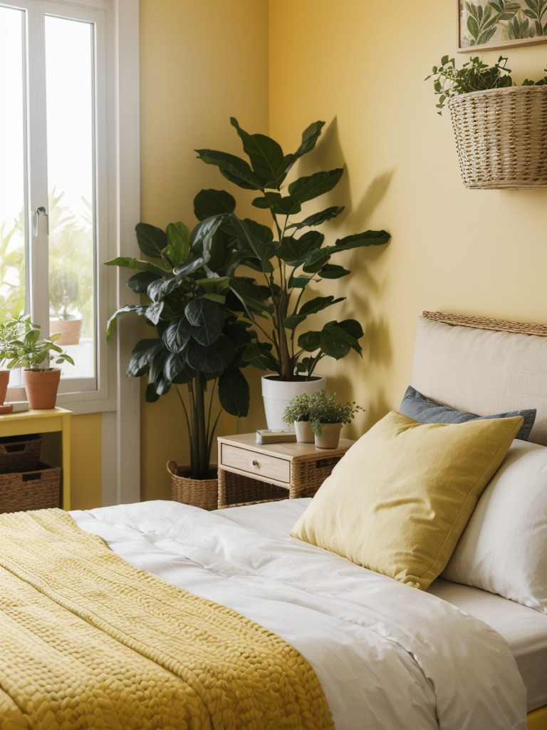 Freshen up your apartment with vibrant yellow decor ideas