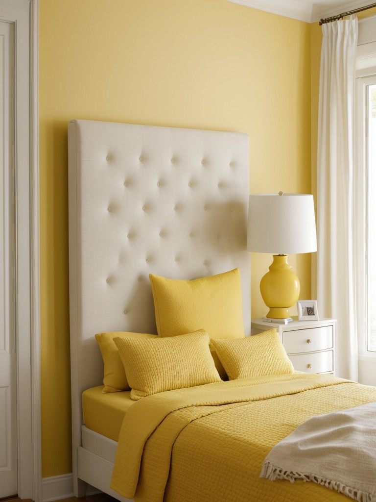 Sunshine vibes: Yellow bedroom decor inspiration for all styles.