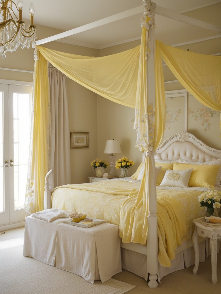 Creating a Dreamy Yellow Bedroom: Get Inspired with Soft and Romantic Decor