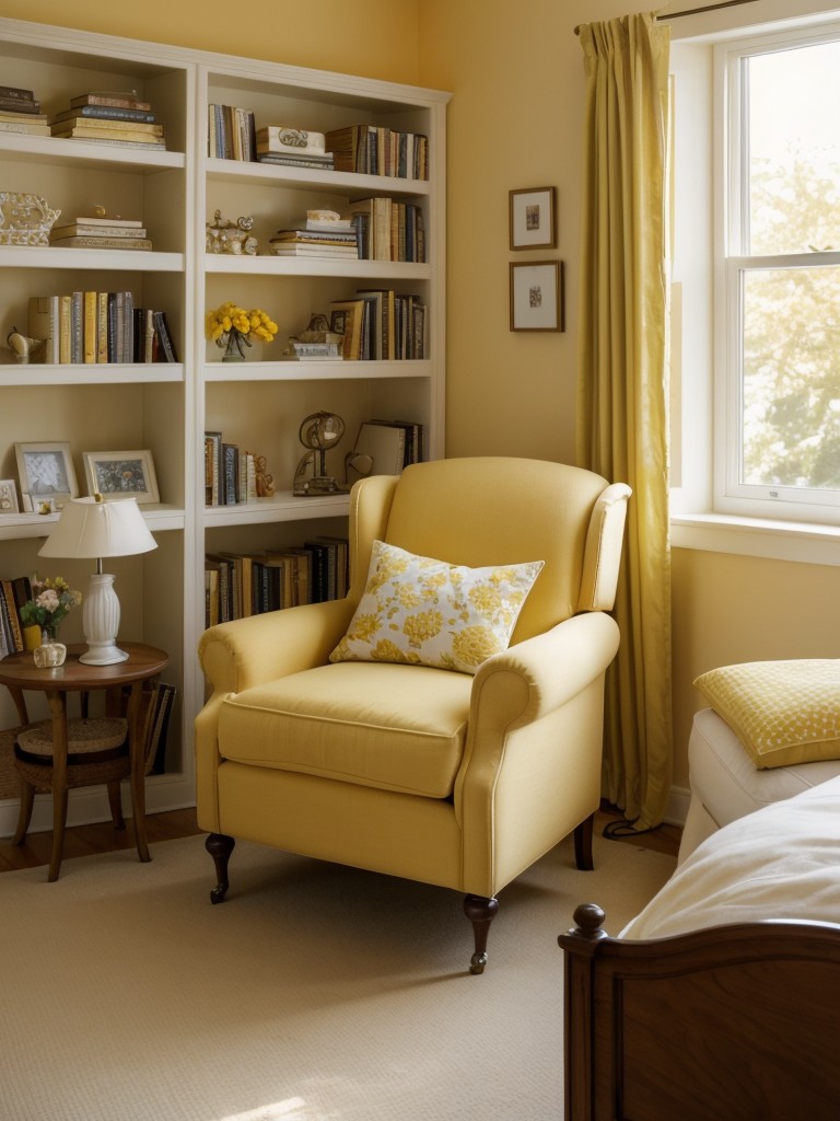 Cozy yellow bedroom: Transform your space with cheerful decor!