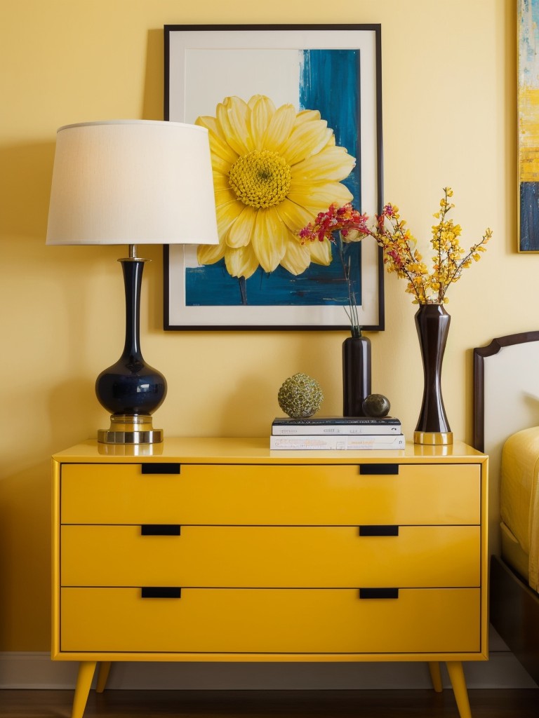 Sunshine vibes: Elevate your apartment with yellow accents