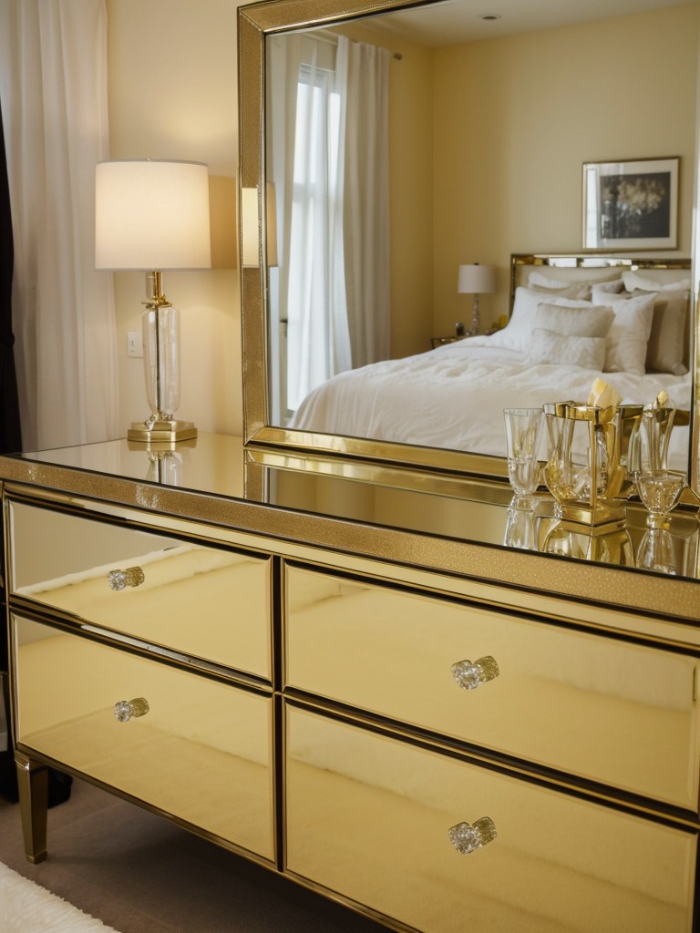 Golden comfort: Luxe bedroom decor to elevate your apartment