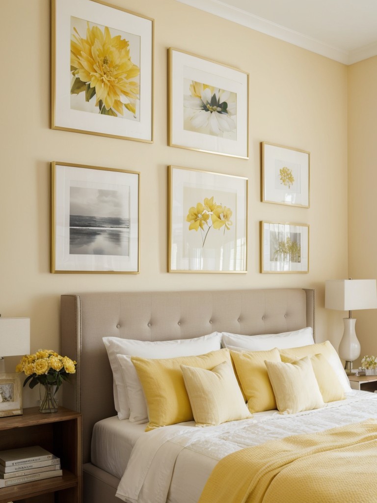 Cozy oasis: Inspiring yellow bedroom decor ideas for ultimate comfort.