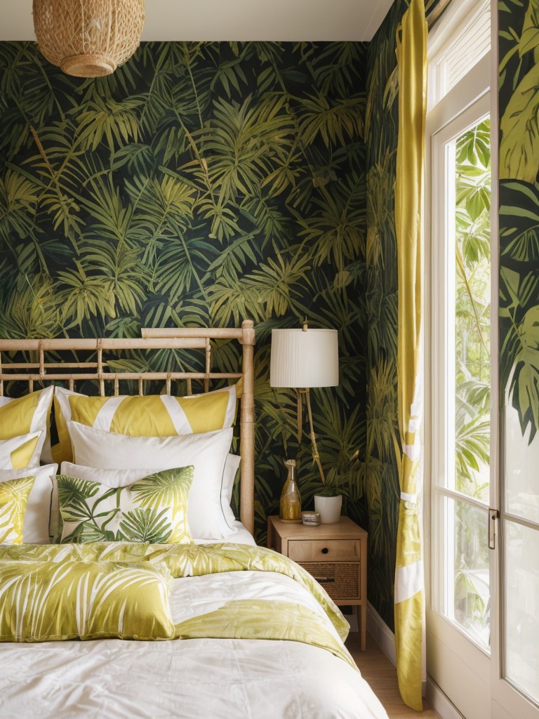 Happy Yellow: Bedroom decor ideas for a sunny apartment!