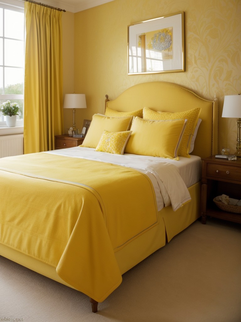 Yellow bedroom decor: Add a timeless touch to your apartment!