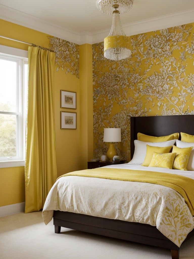 Bold & Beautiful: Stunning Yellow Bedroom Makeover Ideas