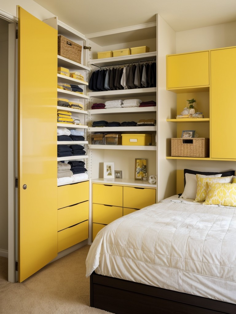 Stylish apartment hacks: Maximize space with clever storage solutions!