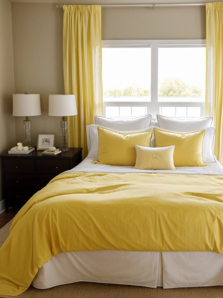 Yellow Bedroom Bliss: Elevate Your Apartment with Stunning Décor Ideas