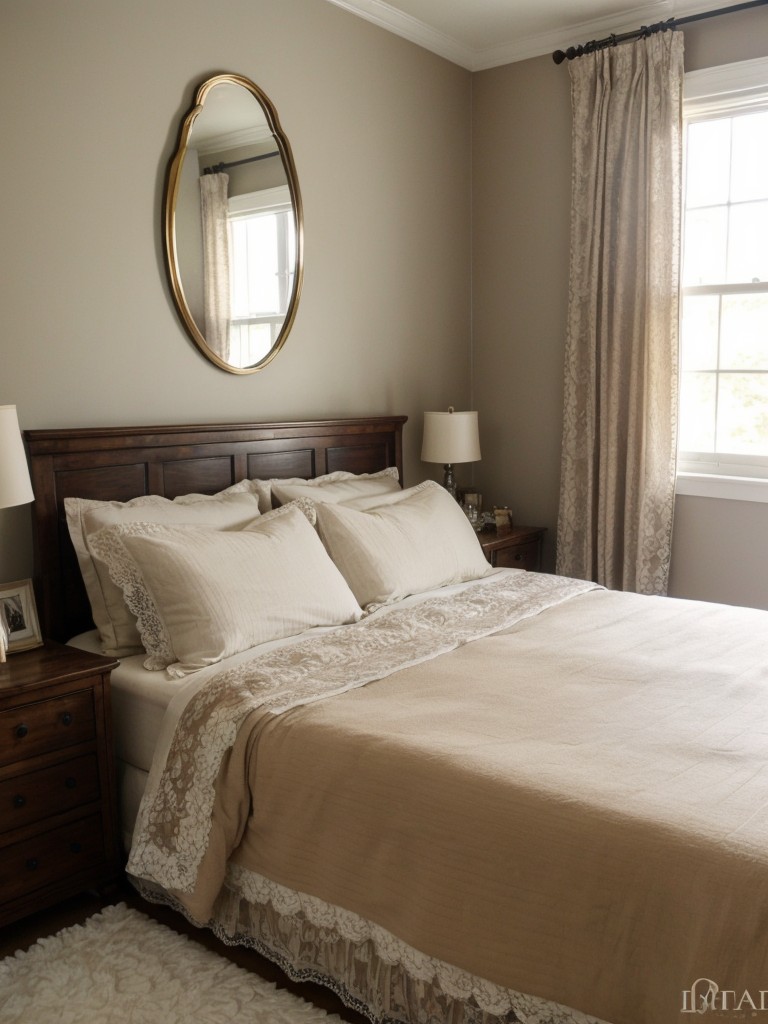 Charming apartment vibes: Vintage touches for a cozy and chic bedroom