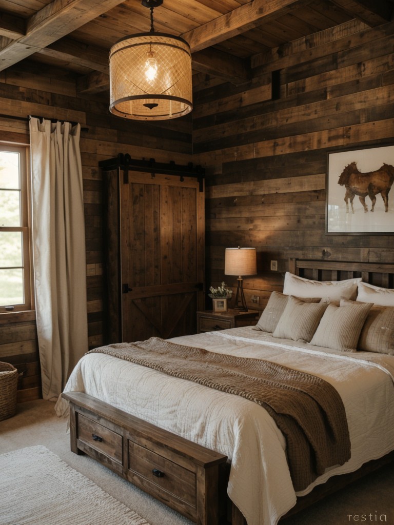 Rustic Retreat: Transform Your Bedroom with Cozy Farmhouse Vibes