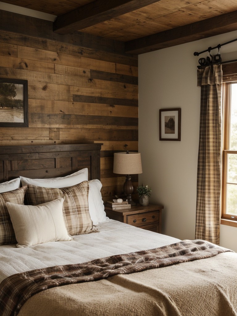 Cozy Farmhouse Vibes: Brown Bedroom Decor Ideas