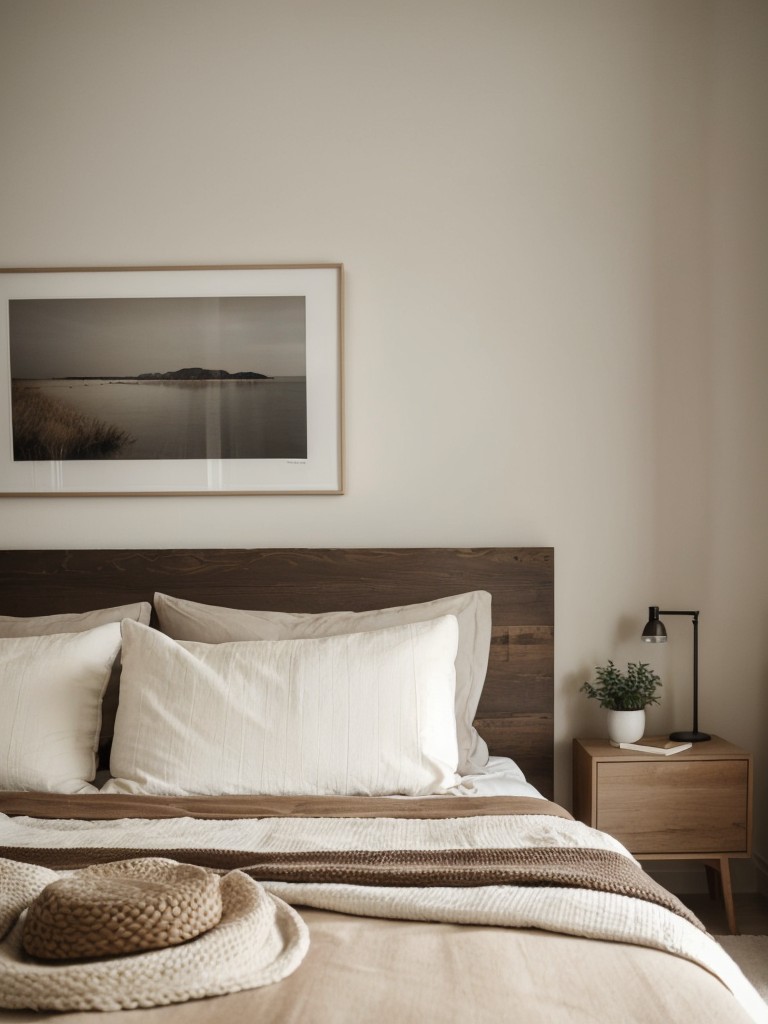 Cozy Scandinavian Apartment Vibes: Brown Bedroom Decor Ideas